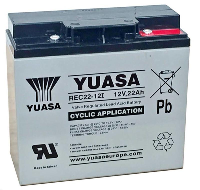 《妍璇福利社》湯淺 YUASA  REC22-12i 12V 22AH 電動車 UPS不斷電系統 閥調式鉛酸蓄電池