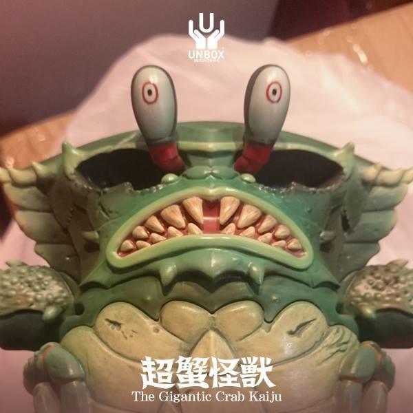 【futuretoys】 Unbox X Jubi 超蟹怪獸 現貨 潮流玩具 設計師玩具 Sofubi Kaiju