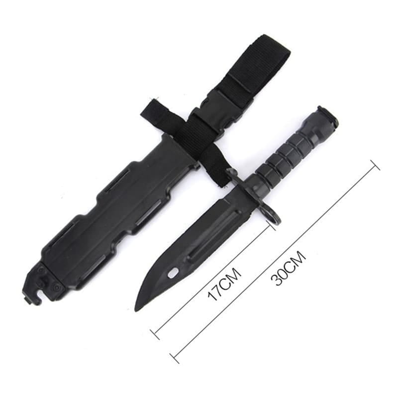 【可開發票】HK416JM9刺刀模型M4軟彈橡膠軟刀忽必烈K2玩具刀M9橡膠塑料模型 | 露天市集 | 全台最大的網路購物市集