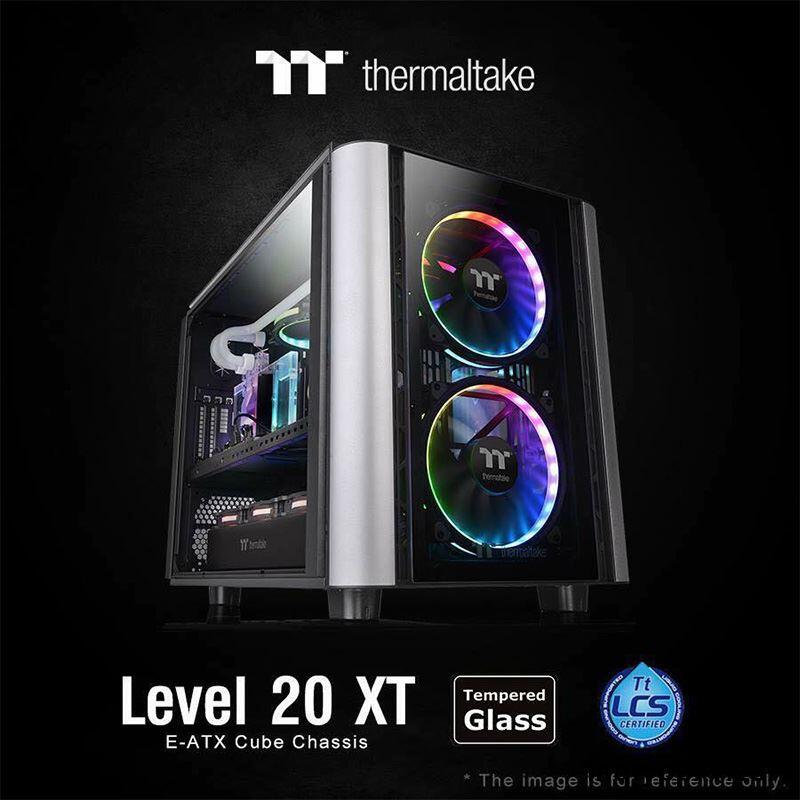 TT臺式機電腦水冷EATX主機箱Level 20 XT VT主板平放萬用空間全塔