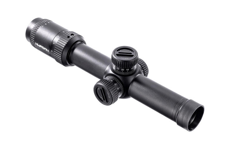 【BCS】HWASAN 1.2-6X24 FFP 高抗震 防水 狙擊鏡 瞄具 瞄準鏡付夾具-HSSP-16