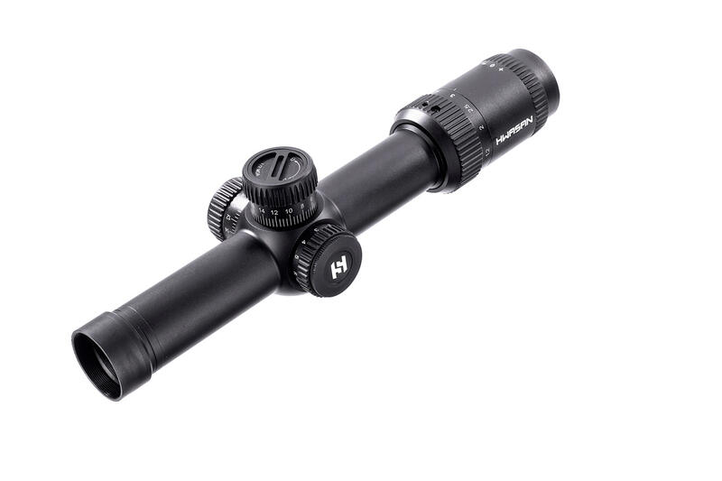 【BCS】HWASAN 1.2-6X24 FFP 高抗震 防水 狙擊鏡 瞄具 瞄準鏡付夾具-HSSP-16