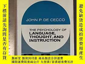 博民The罕見psychology of language thought and instruction teach 
