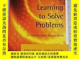 博民Learning罕見to Solve Problems An Instructional Design Guide 