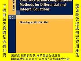 博民Constructive罕見and Computational Methods for Differential 