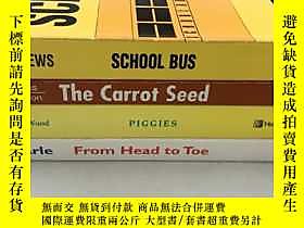 博民紙板書:罕見SCHOOL BUS + Piggies + THE CARROT SEED + From Head 