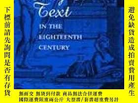 博民Body罕見And Text In The Eighteenth Century露天255562 Kelly, V 