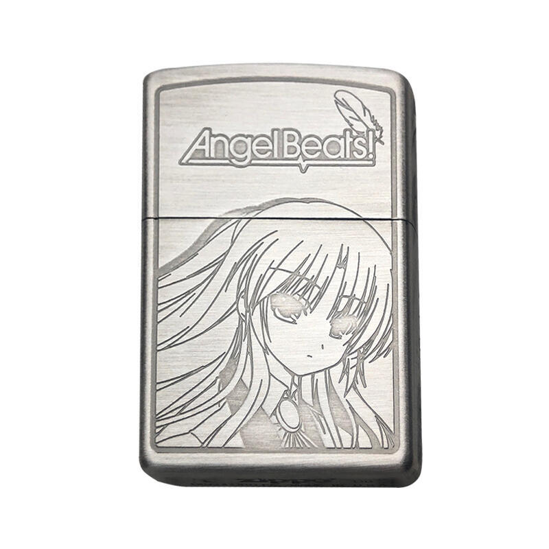 小牛】zippo立華奏Angel beats奏clannad古河渚key社打火機支持私人訂制