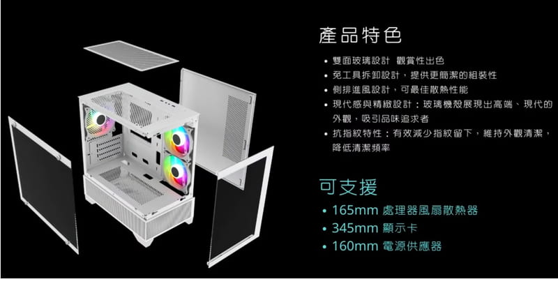 全新 Ryzen-7 7700 32G 1TB RTX5050 650W銅 BHC 350W 白色海景房機殼