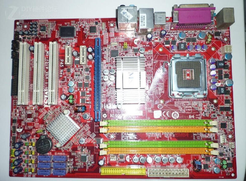 限時下殺 微星P45 Neo-F MS-7519 v1.0 775接口CPU DDR2內存 P45獨顯大板