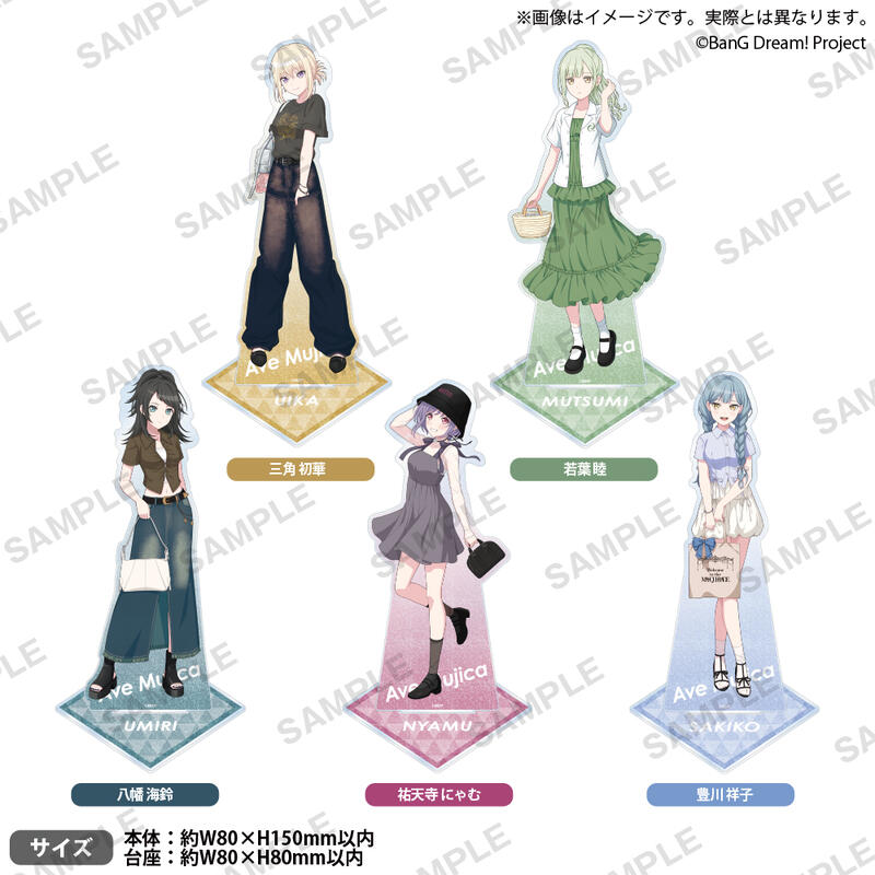 Ave mujica WEGO Ｔシャツ　三角初華　ドロリス　バンドリ Ave mujica WEGO Tシャツ 三角初華 ドロリス バンドリ Tシャツ