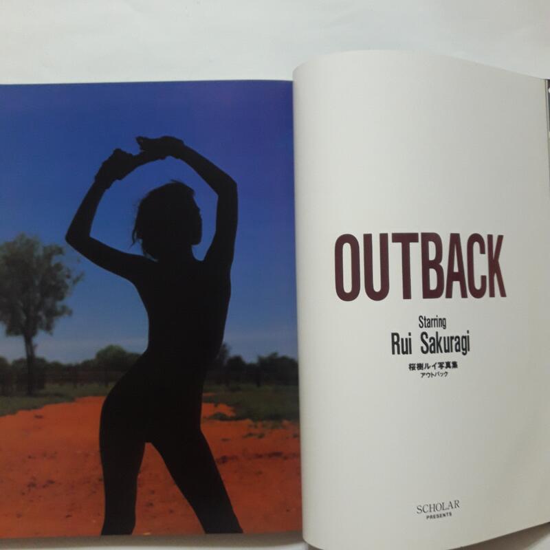 尚品二手書a26:OUTBACK 櫻樹ルイ寫真集精裝本限制級| 露天市集| 全台最大的網路購物市集