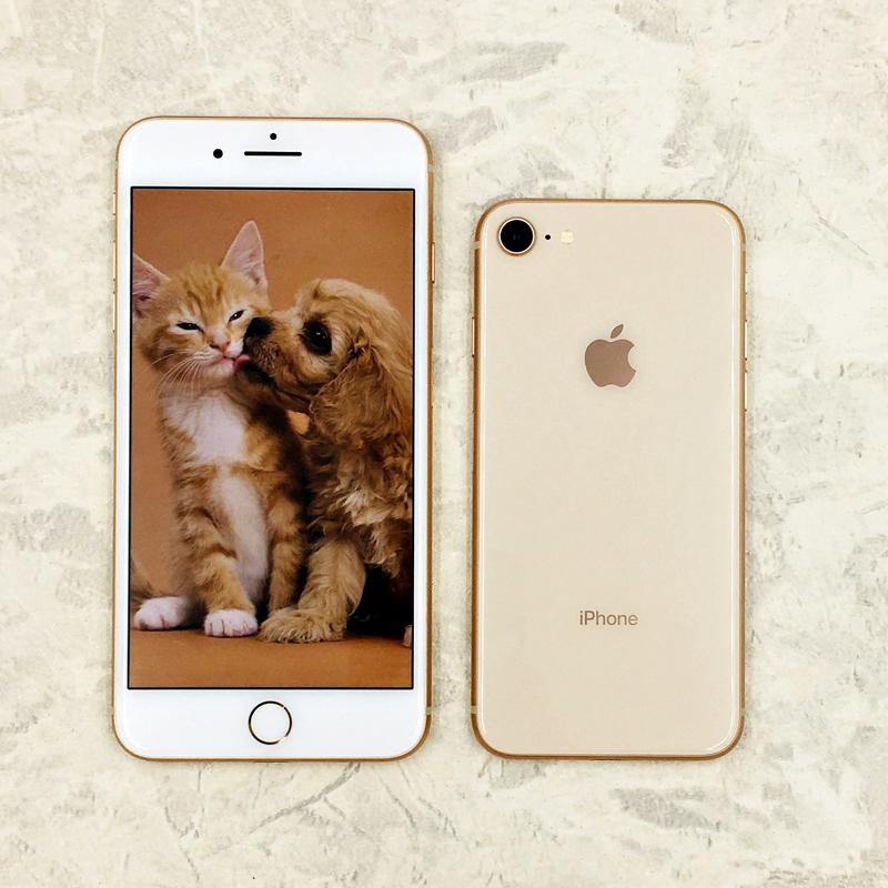 【外觀新+免運】iPhone 8& 8plus 64G 金色、黑色 西門獅子林實體店 延長保固 蘋果手機【18號二手機】