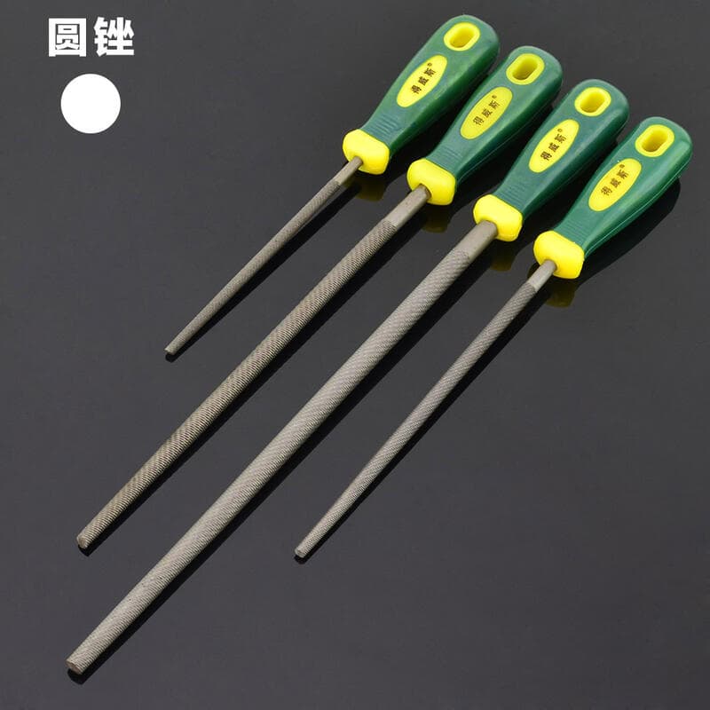 得威斯圓銼刀 雙色柄鋼銼刀 木工銼 銼刀 整形銼金剛銼中齒銼 | 露天市集 | 全台最大的網路購物市集