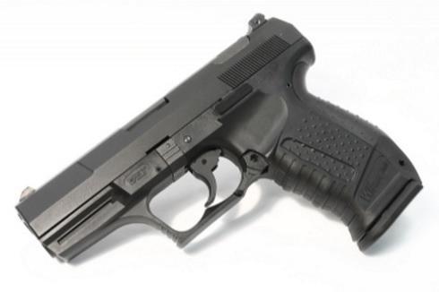 【WKT】黑色 WE P99 劈玖玖 半金屬瓦斯手槍-WEPX001B
