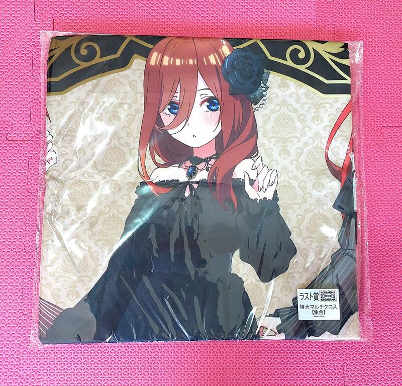 五等分の花嫁 gothic rock マルチクロス 一花 二乃 三玖 四葉 五月-