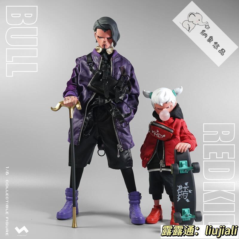 J.T STUDIO JT 16 Bull 牛魔王RedKid 紅孩兒潮流人偶| 露天市集| 全台