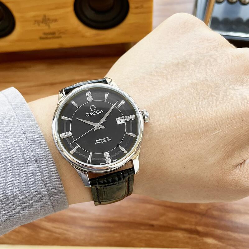 【實物拍攝】歐米茄 Omega精品男士腕表 經典大三針設計男錶 尊貴大氣男士手錶 機械錶 316精鋼表 精品機械腕錶 商