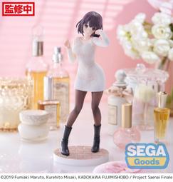 [ 領券運費優惠] 預購7月 SEGA 不起眼女主角培育法 FINE LUMINASTA 加藤惠 毛衣