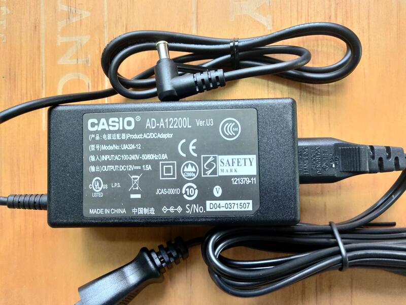 原裝卡西歐CASIO數碼電鋼琴電源線適配器PX-130 135 150 160 750