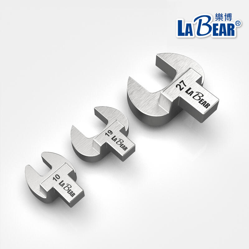 【LaBear】開口插件 扭力扳手替換頭 9x12 14x18 扭力扳手插件 開口頭 力矩扳手配件 公制
