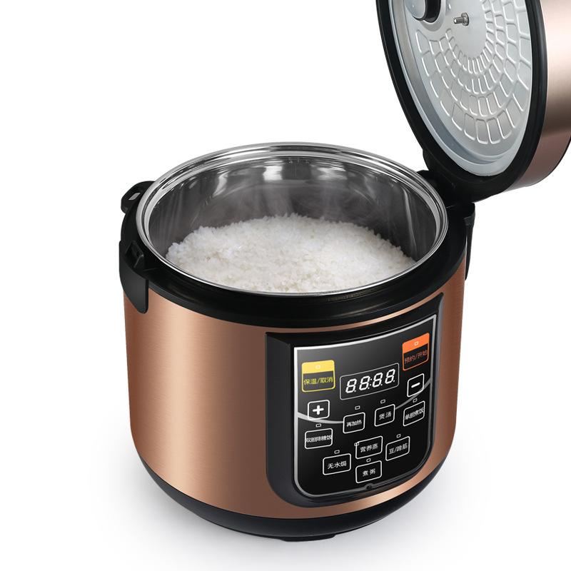 瀝米湯分離電飯煲家用5L脫糖儀低糖降糖養生電飯鍋甑子米飯蒸飯鍋