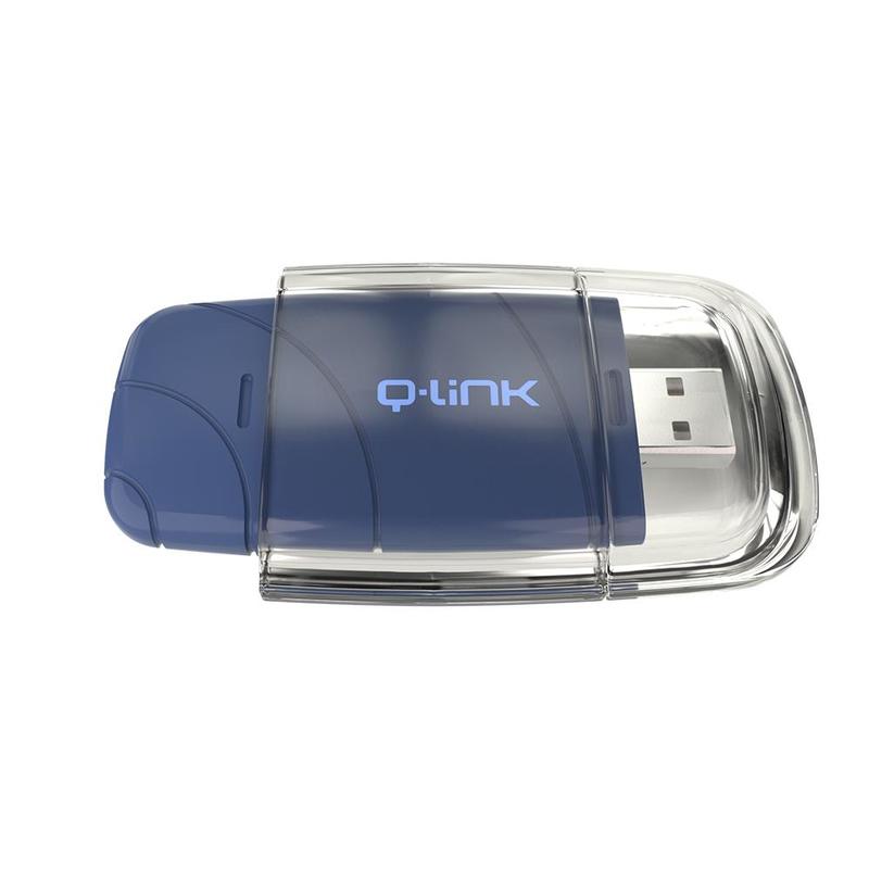 美國進口 Q-Link USB 藍色 量子光罩 降低電磁波 辦公室 教室 健身房 適用