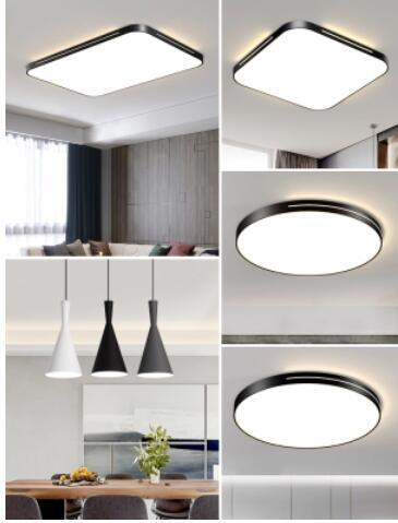 led吸頂燈客廳家用簡約現代大氣創意北歐房間臥室陽臺吊頂大燈具