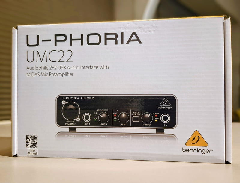 [本月新品限量特價]德國 Behringer UMC22 錄音介面 | 露天市集 | 全台最大的網路購物市集