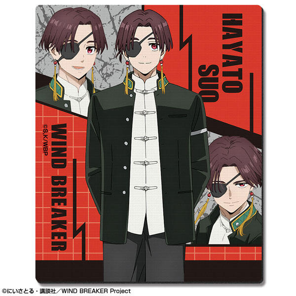 WIND BREAKER 蘇枋隼飛① 不倒翁店鋪】預購日版WIND BREAKER 防風少年蘇枋隼飛橡膠滑鼠墊