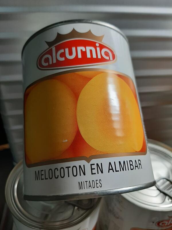 Alcurnia 西班牙水蜜桃罐頭 850公克/瓶，  (超取最多4罐)
