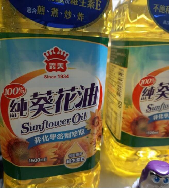 義美100％太陽花(葵花)油 1500 ml / 瓶