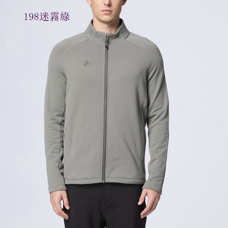 多件優惠【WILDLAND荒野】男stretch輕量超暖中層外套0B32610/內布刷毛外套/中層保暖外套/登山/野雁