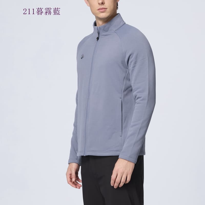 多件優惠【WILDLAND荒野】男stretch輕量超暖中層外套0B32610/內布刷毛外套/中層保暖外套/登山/野雁