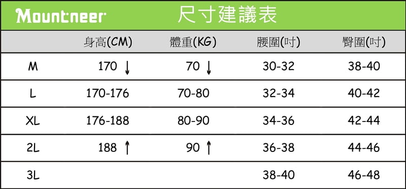 多件優惠【Mountneer山林】 中性彈性抗UV短褲 41S59 吸濕排汗/透氣快乾/抗UV/運動褲/野雁戶外