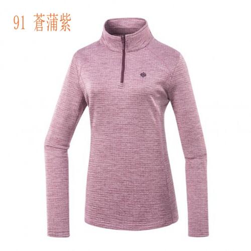 多件優惠【Mountneer山林】女款圓領 雲彩針織保暖上衣22P16 保暖衣/中層衣/ 單刷衣/吸濕排汗透氣野雁