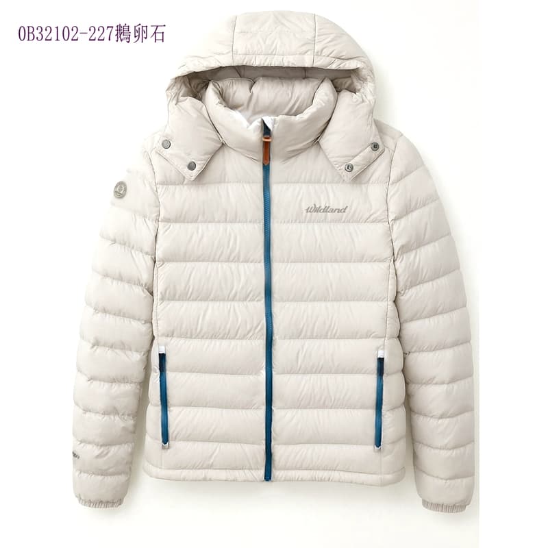 多件優惠【WILDLAND荒野】男700FP可拆帽輕暖羽絨外套/0B32102/帽可拆/防風保暖外套 野雁戶外