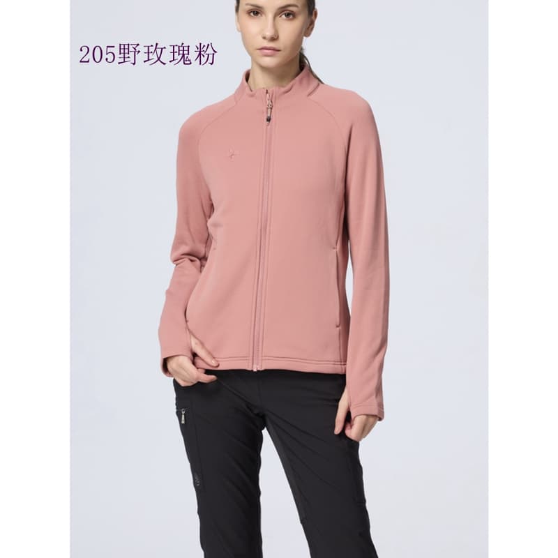 多件優惠/WILDLAND荒野女stretch輕量超暖中層外套0B32609/內布刷毛外套/中層保暖外套/登山露營/野雁