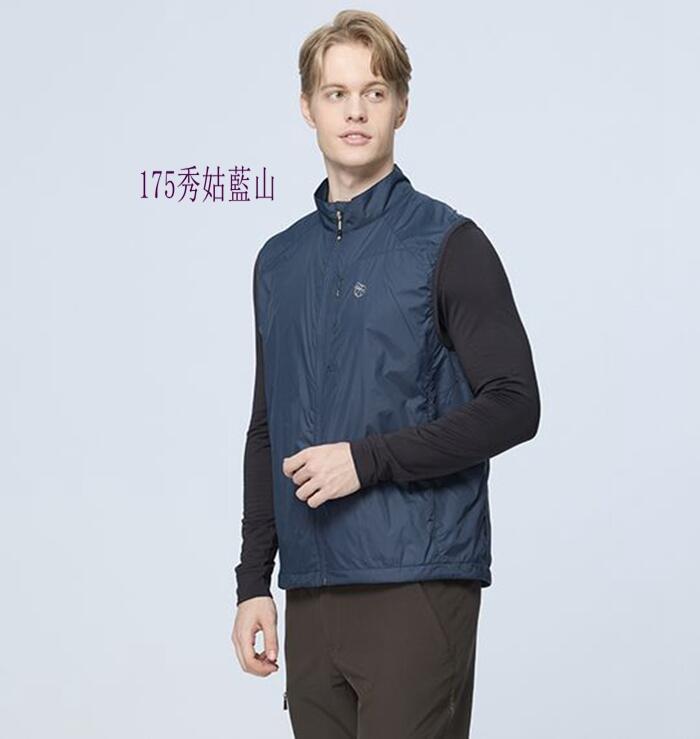 【WILDLAND荒野】男輕量刷毛防風防潑機能背心/超輕量防風背心/時尚背心//野雁