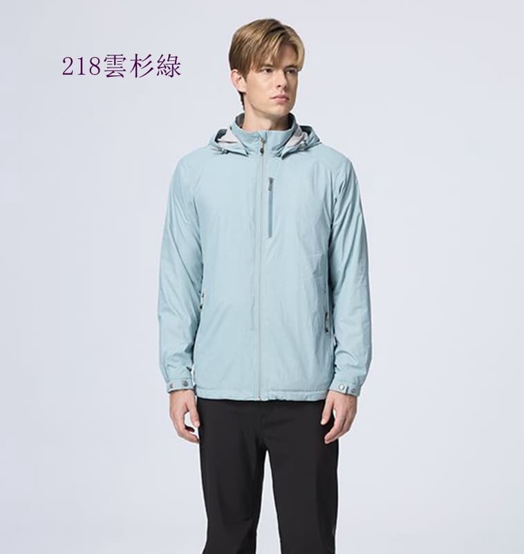 多件優惠【Wildland 荒野】男輕量天鵝絨防風保暖外套0B32908/防風防潑水外套/登山旅遊雪地/野雁