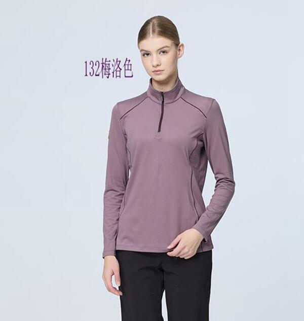 多件優惠【WILDLAND荒野】女彈性暖感扒線半襟拉鍊機能衣0B22601/吸濕快乾/秋冬登山機能底層衣/登山露營/野雁