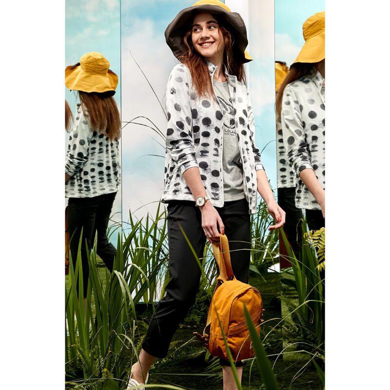 多件優惠【 荒野Wildland】女彈性透氣50+抗UV長褲0A91341 休閒上班排汗褲/快乾褲//登山褲/野雁戶外