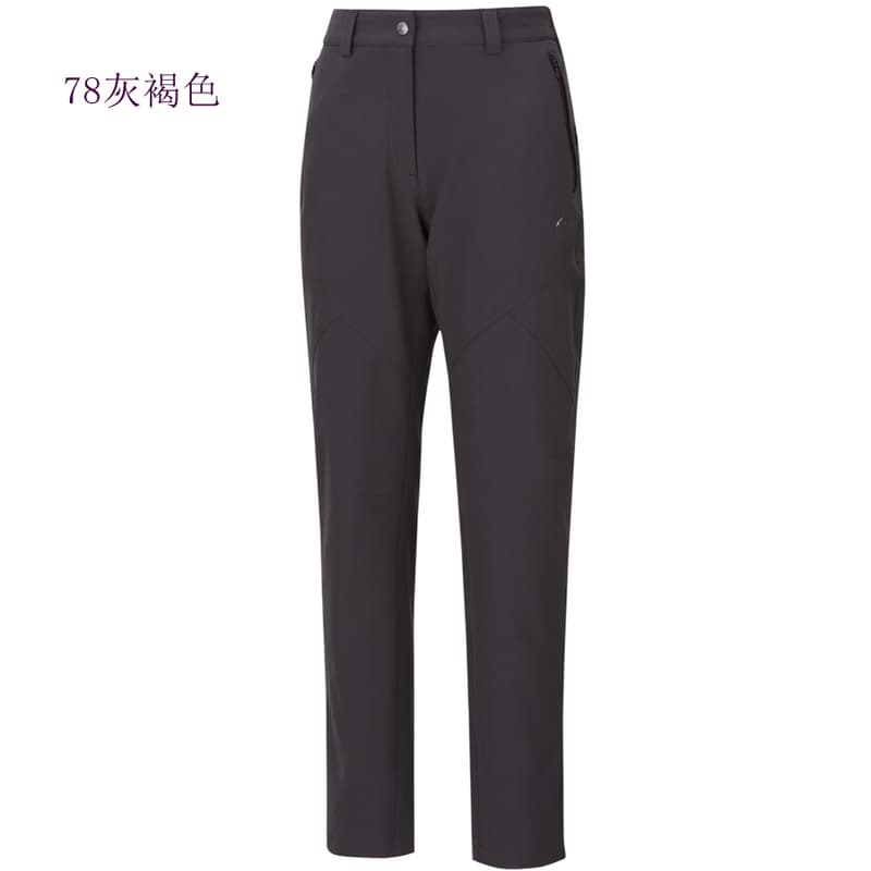 多件優惠【FIT 維特】 女經典石墨烯防潑水彈性四季長褲PW2801/登山褲/旅遊 露營 登山/野雁戶外