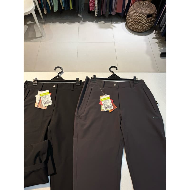 多件優惠【FIT 維特】 女經典石墨烯防潑水彈性四季長褲PW2801/登山褲/旅遊 露營 登山/野雁戶外