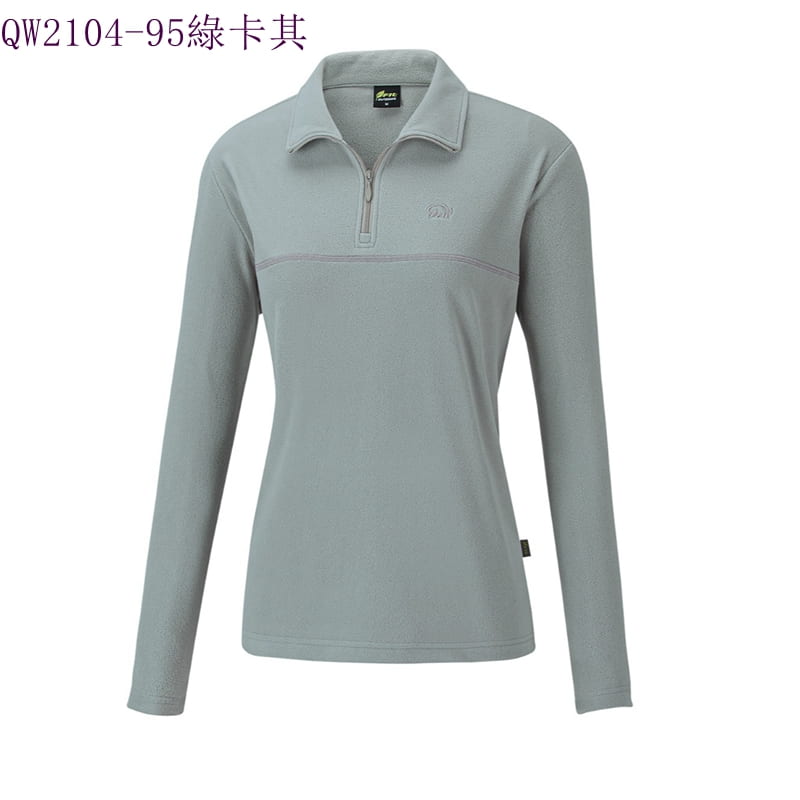 多件優惠【維特FIT】女款雙刷雙搖保暖上衣QW2104/QW2105/中層衣 發熱衣 刷毛衣/保暖中層衣旅遊登山