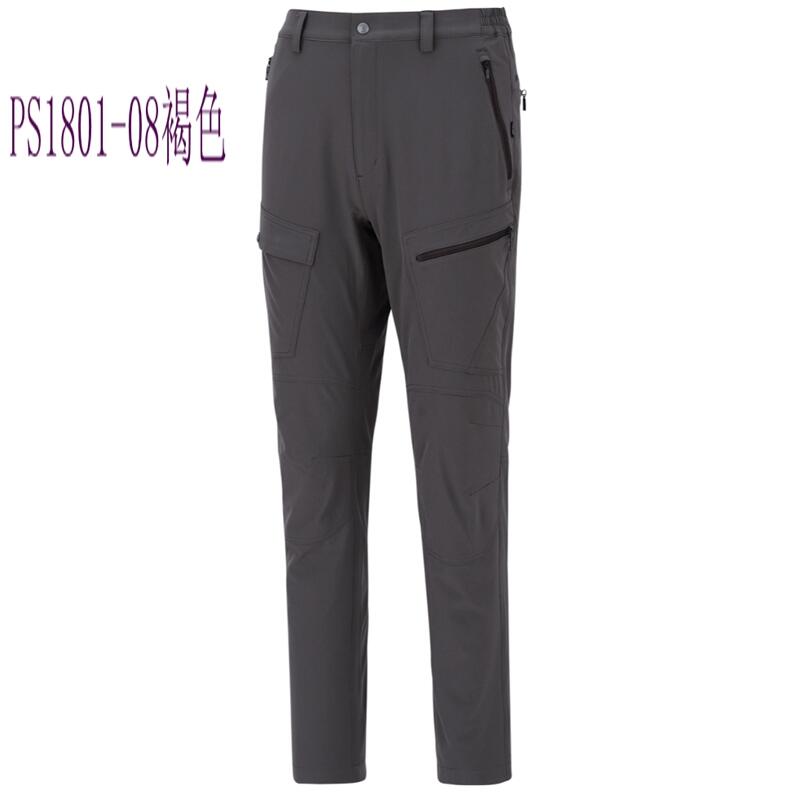 多件優惠【FIT維特】 男防潑四面彈性機能長褲PS1801夏季超薄褲/快乾褲/排汗褲/工作褲/防曬褲/野雁