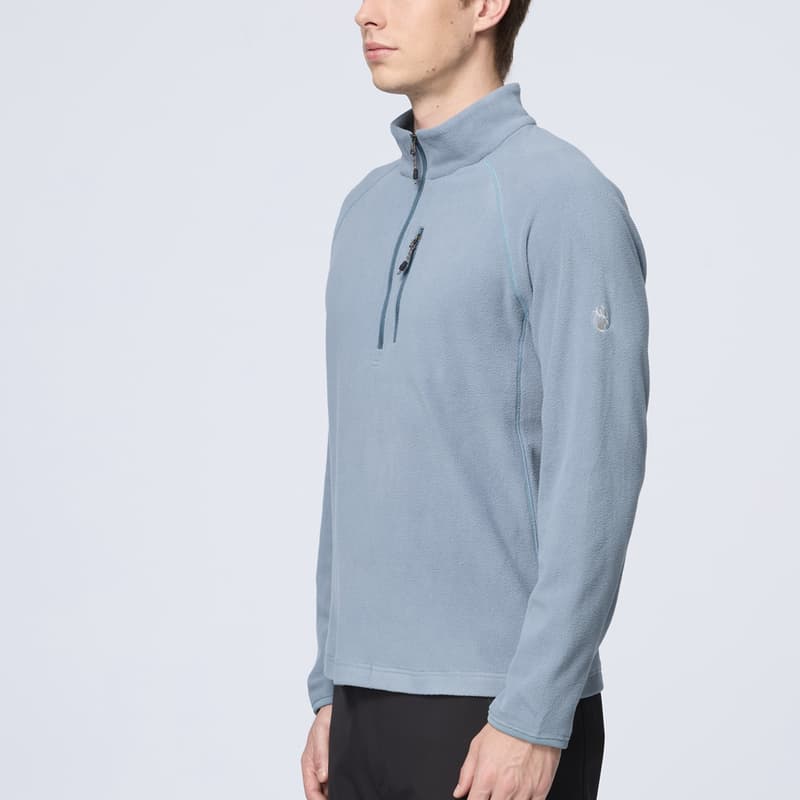 多件優惠【WILDLAND荒野】男彈性雙面刷毛PILE胸袋保暖衣 0B32502/中層衣/發熱衣/刷毛衣/登山滑雪