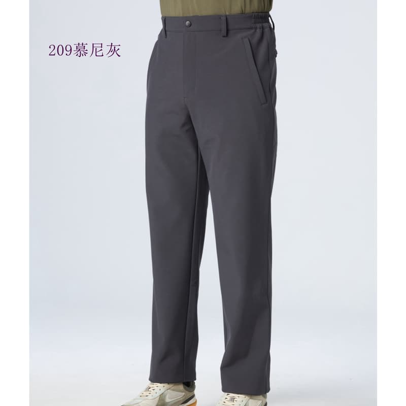 多件優惠【Wildland 荒野】男SOFTSHELL防風防潑保暖長褲W2338防潑水/賞雪禦寒/