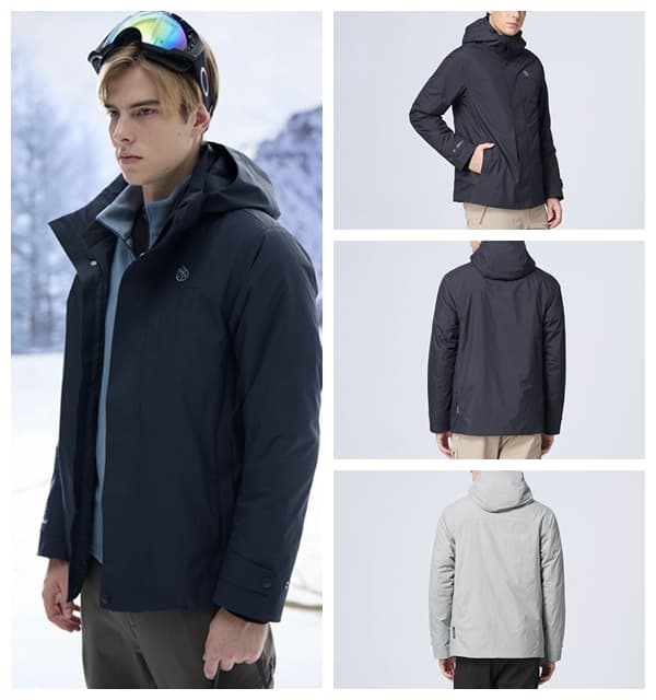 多件優惠【Wildland 荒野】男Polartec中空輕量極暖防水外套0B32906/雪衣/衝鋒衣/防風防水外套/野雁