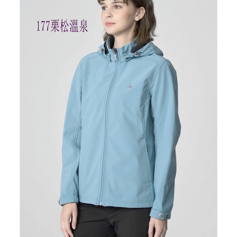 【WILDLAND荒野】女彈性防風超潑機能輕量外套W2903輕量內刷毛/防風防潑水外套/軟殼登山外套/野雁